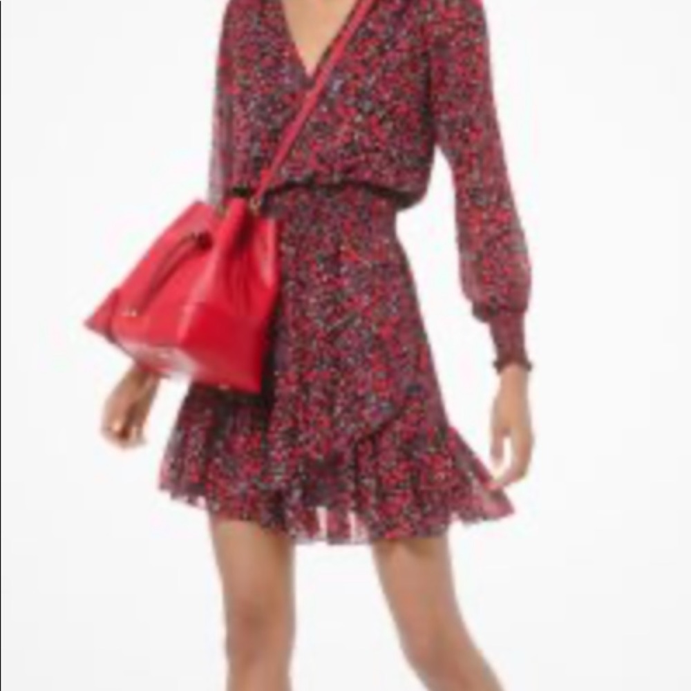 Michael Kors Woodland Print dress